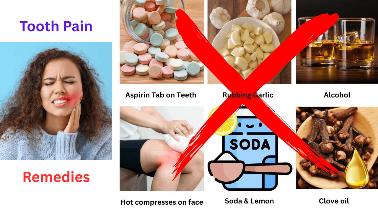 Misleading Toothache Remedies