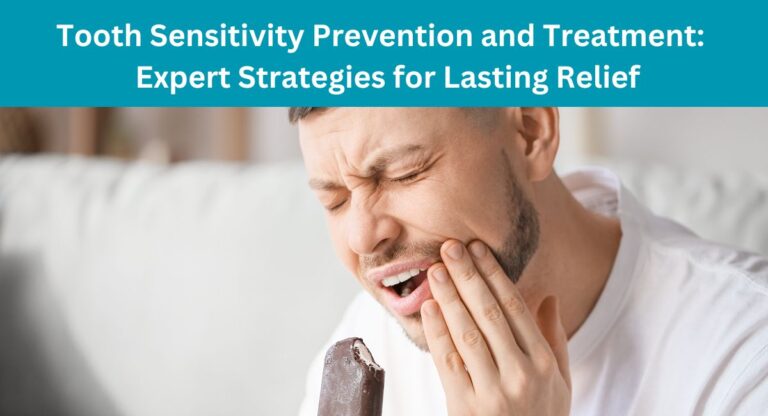 Tooth sensitivity prevention and treatment