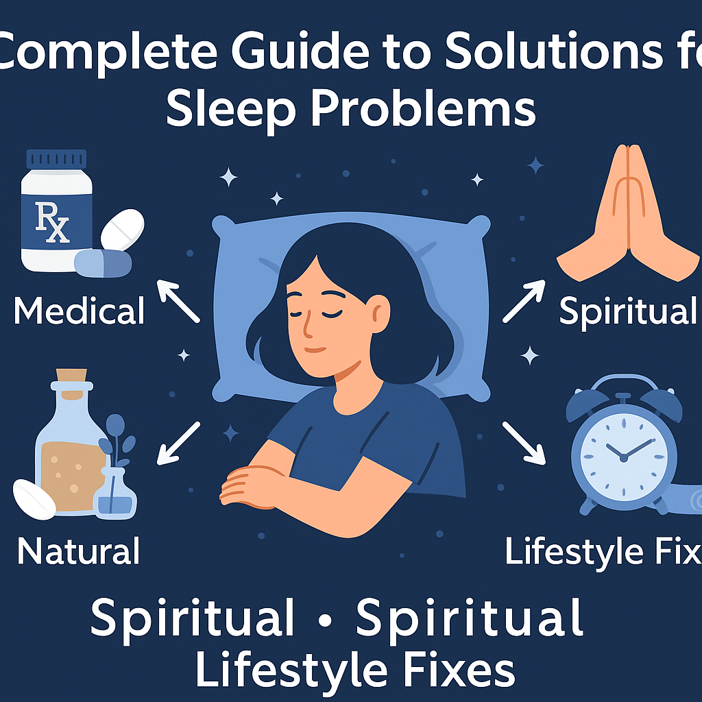 Complete Guide to Solutions for Sleep Problems: Medical, Natural ...